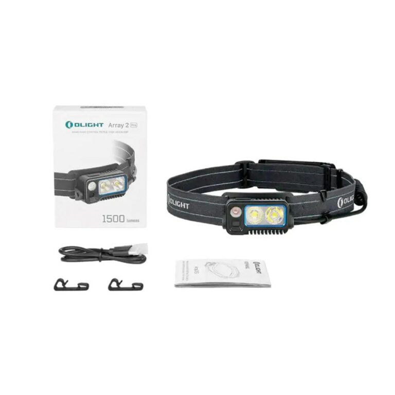 Olight Array Pro Rechargeable Headlamp With Sensor Control Flood