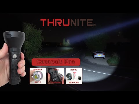 THRUNITE Catapult Pro - 1000m+ thrower with 2713 lumens SFT70 LED, ramping UI &amp; Type-C charging