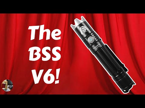 ThruNite BSS V6 18650 High Output EDC Tactical Flashlight Review