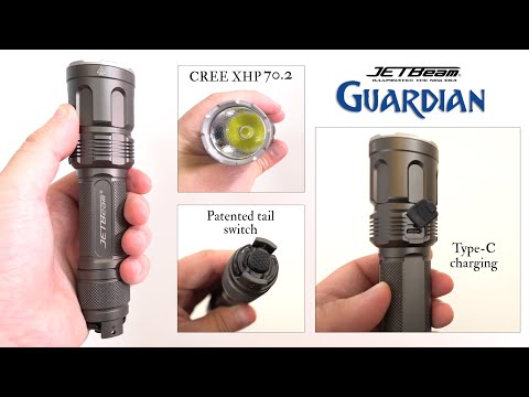 JETBeam JET-TH20 GUARDIAN review - 3980 lumens - Type-C charging - Power bank - 21700 battery