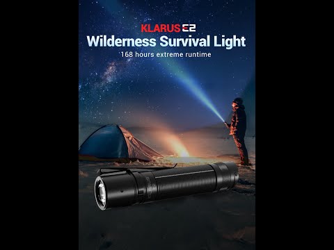 E2 Wilderness Survival Light 1600LM, USB charging, Fifth Gen. Tail Dual Switch, 3600mAh Battery.