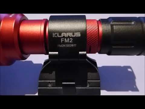 How to Mount the Sniper Hog Light IR Torch 50 LRX Using the Klarus FM2 Magnetic Mount