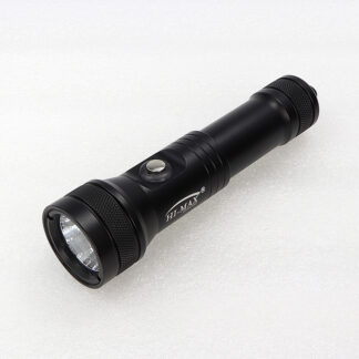 Hi-Max HD01 Rechargeable Diving Torch (Black), 1300 Lumens