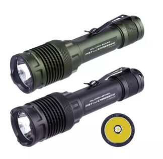 JETBeam M37 PRO Rechargeable High Performance Tactical Flashlight - 3700 Lumens, 465 Metres