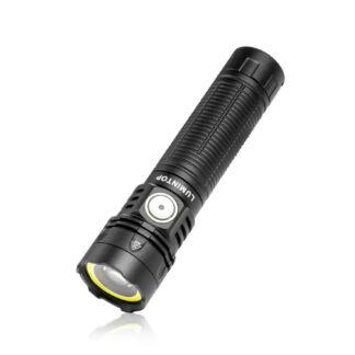 Lumintop W1 Rechargeable Compact Long Throw LEP Flashlight with Red Light - 300 Lumens, 650 Metres