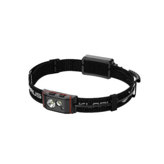 Klarus HM5 Lightweight Triple-Fuel Headlamp with Flood/Spot/Red Light - 800 Lumens, 99 Metres