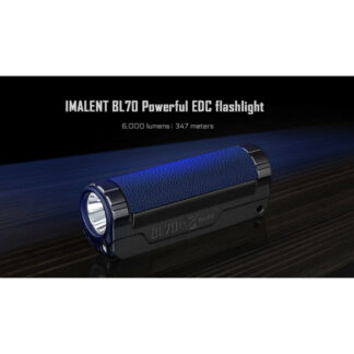 Imalent BL70 Rechargeable Powerful EDC Flashlight with Red Light - 6000 Lumens, 347 Metres