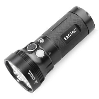 Eagtac MX3T-R Nichia 519A 4500K CRI93 LED Compact Rechargeable Searchlight/Power Bank – 4200 Lumens, 376 Metres