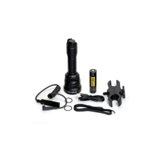 SPERAS TH4 Rechargeable 4-in-1 Zoomable Hunting Flashlight Kit - 800 Lumens, 739 Metres